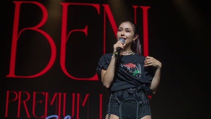 燃！BENI首场中国演唱会在上海“圈粉”